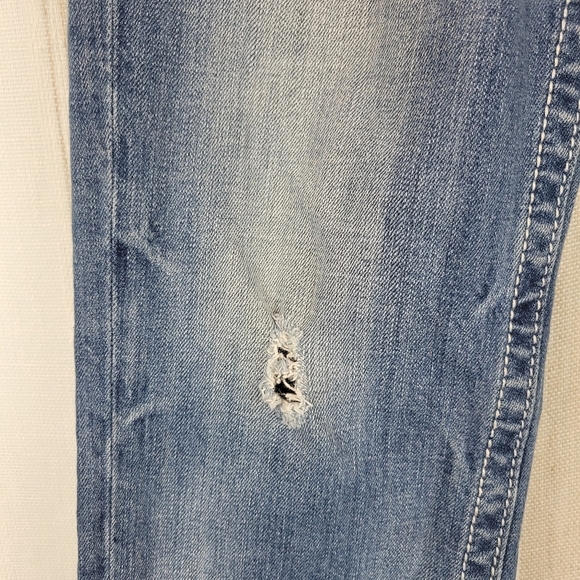 Miss Me Boyfriend Jeans Midrise Lowrise Blue Size 27 JPB5014‎ - Picture 3 of 12